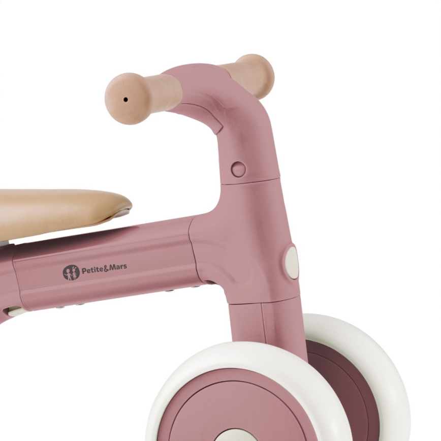 PETITE&MARS - Triciclo 3 in 1 per bambini BINGO Rosa polvere