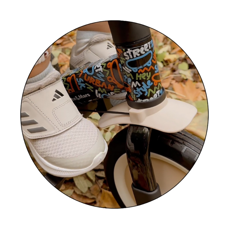 PETITE&MARS - Triciclo 5 in 1 per bambini TURBO LIMITED City Beat