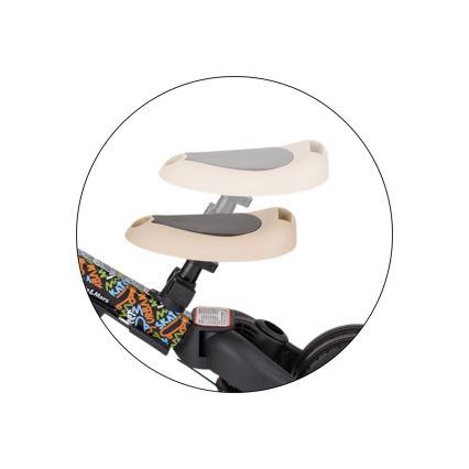 PETITE&MARS - Triciclo 5 in 1 per bambini TURBO LIMITED City Beat