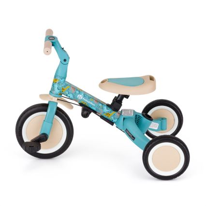 PETITE&MARS - Triciclo 5 in 1 per bambini TURBO LIMITED Dino Park