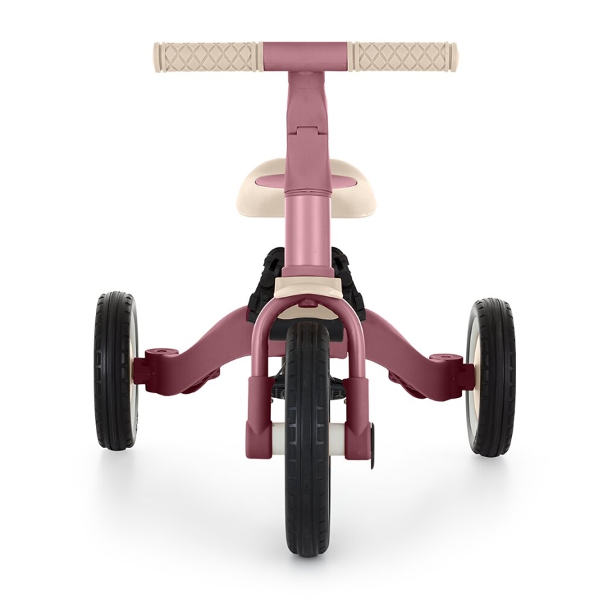PETITE&MARS - Triciclo per bambini 5in1 TURBO Dusty Rosa