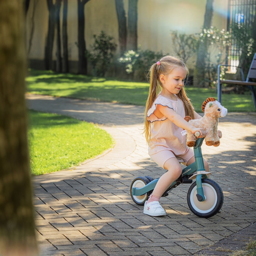 PETITE&MARS - Triciclo per bambini 5in1 TURBO Misty Green