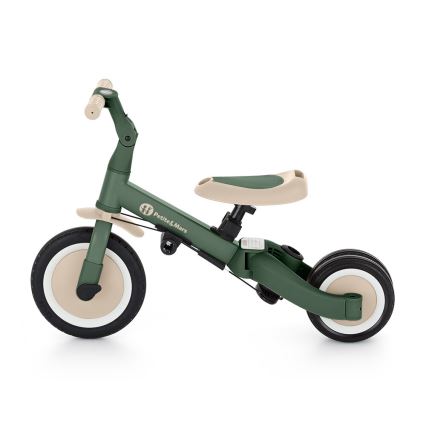 PETITE&MARS - Triciclo per bambini 5in1 TURBO Misty Green