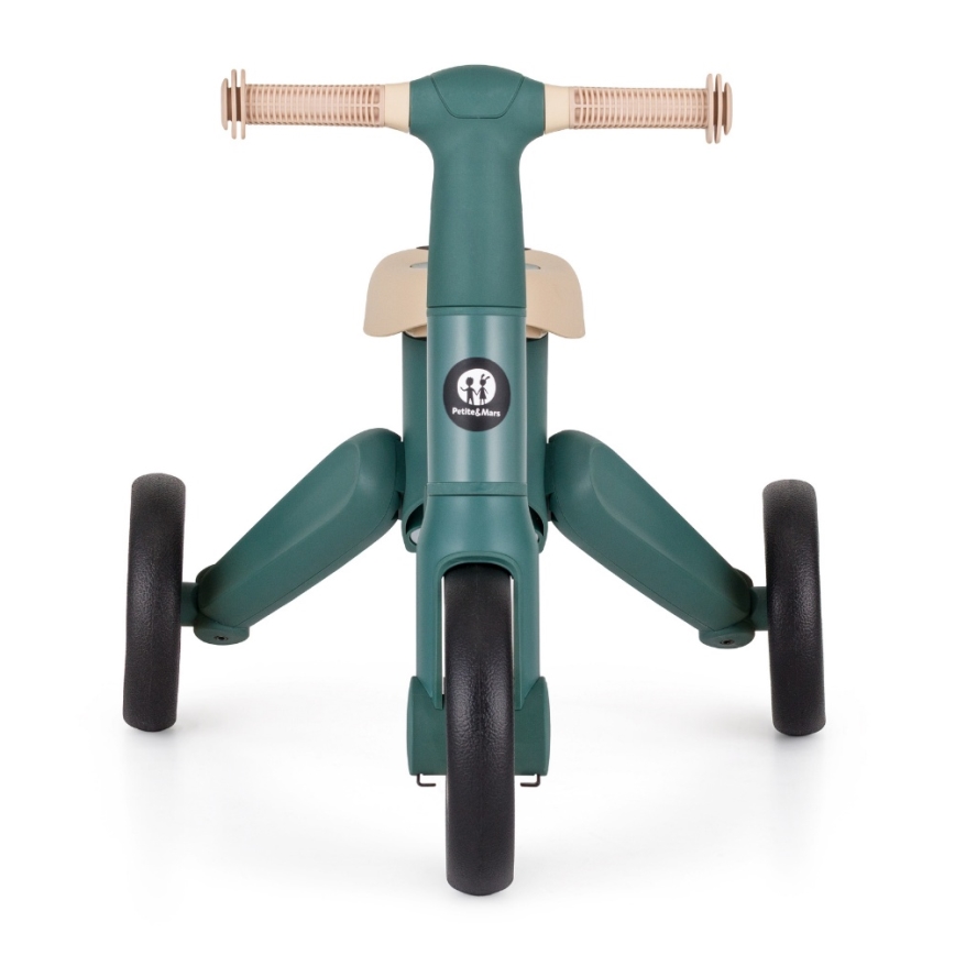 PETITE&MARS - Tricycle 4 en 1 pour enfants DRIFT Misty Green