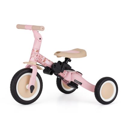 PETITE&MARS - Tricycle 5 en 1 pour enfants TURBO LIMITED Rosy Wilderness