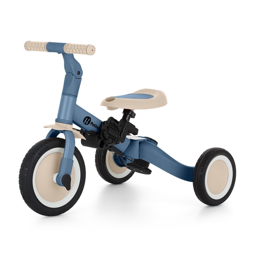 PETITE&MARS - Tricycle 5-en-1 TURBO PLUS Bleu océan