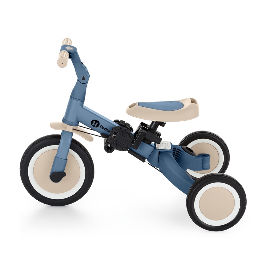 PETITE&MARS - Tricycle 5-en-1 TURBO PLUS Bleu océan