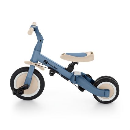 PETITE&MARS - Tricycle 5-en-1 TURBO PLUS Bleu océan