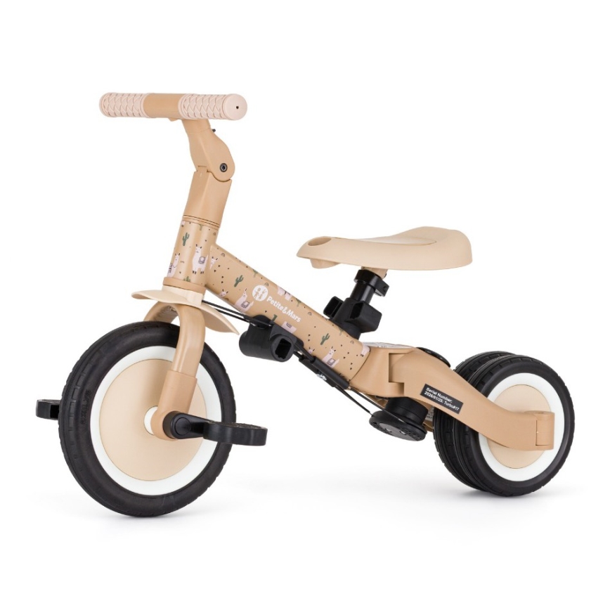 PETITE&MARS - Tricycle enfant 5 en 1 TURBO LIMITED Llama Vibes