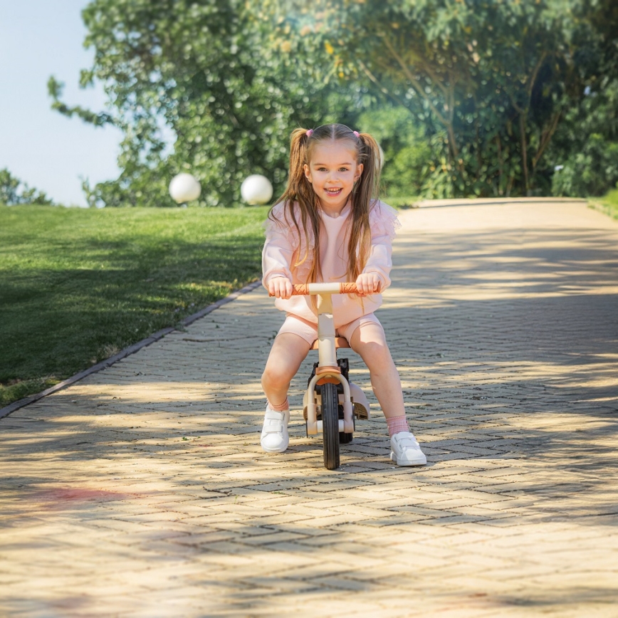 PETITE&MARS - Tricycle enfant 5en1 TURBO Desert Sand