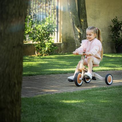 PETITE&MARS - Tricycle enfant 5en1 TURBO Desert Sand
