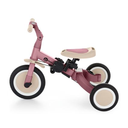 PETITE&MARS - Tricycle enfant 5en1 TURBO Dusty Rose
