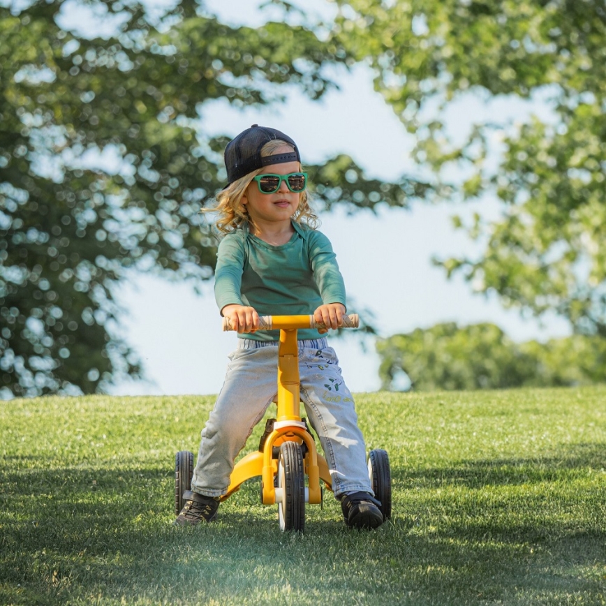 PETITE&MARS - Tricycle enfant 5en1 TURBO Intense Ochre