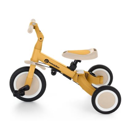 PETITE&MARS - Tricycle enfant 5en1 TURBO Intense Ochre