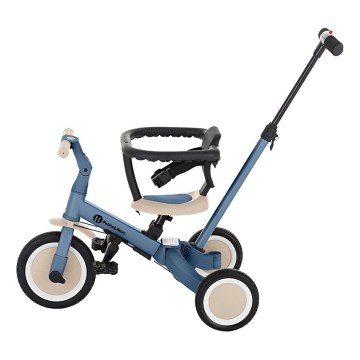 PETITE&MARS - Tricycle enfant 5en1 TURBO Ocean Blue