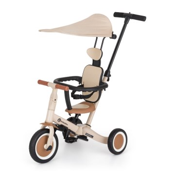 PETITE&MARS - Tricycle évolutif 5-en-1 TURBO PLUS Sable désertique