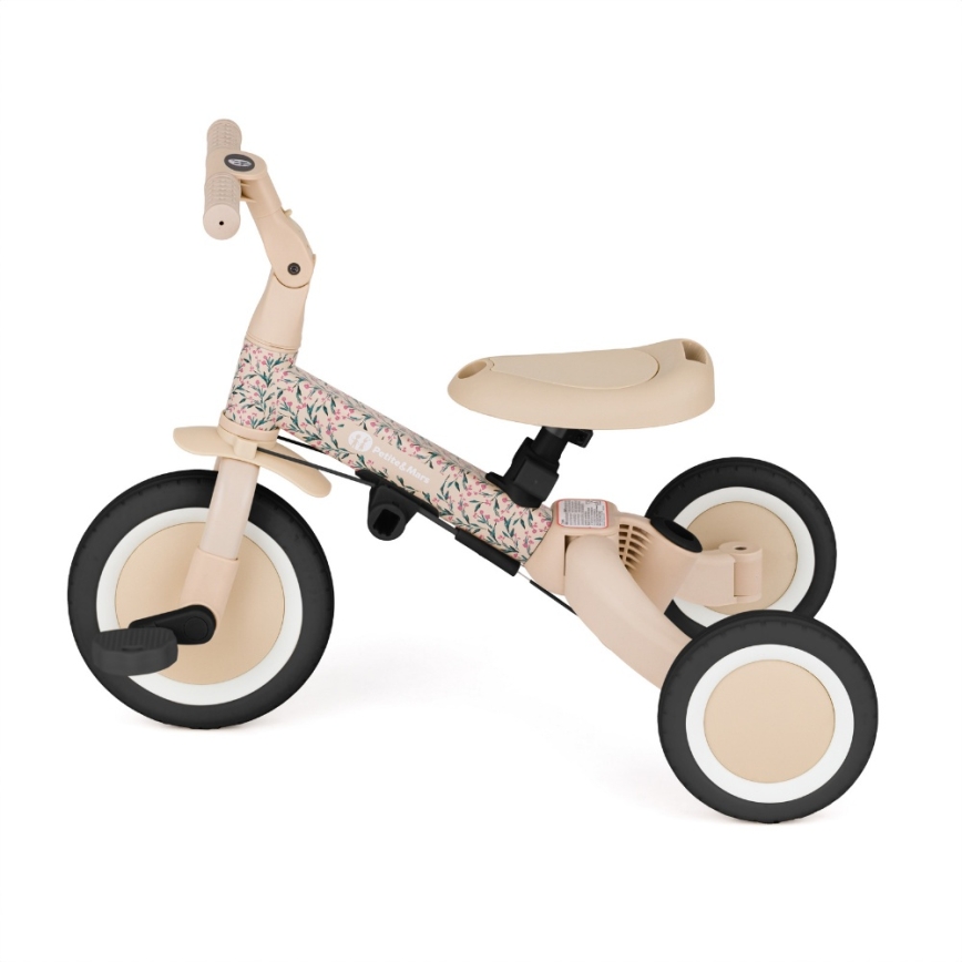 PETITE&MARS - Tricycle pour enfants 5-en-1 TURBO LIMITED Prairie Rose