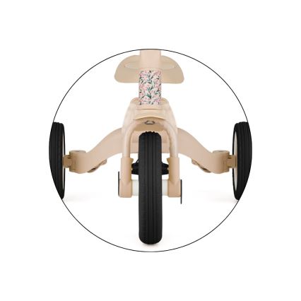 PETITE&MARS - Tricycle pour enfants 5-en-1 TURBO LIMITED Prairie Rose