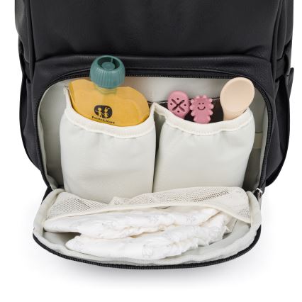 PETITE&MARS - Wickelrucksack für Kinderwagen JASPER schwarz