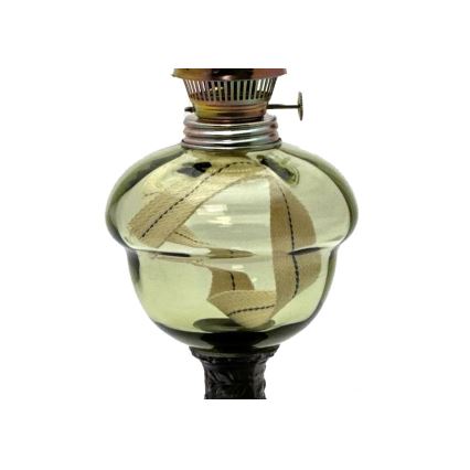 Petroleumlampe BARBORA 54 cm Waldgrün