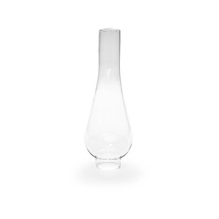 Petroleumlampe MONIKA 34 cm – bernsteinfarbenes Karo