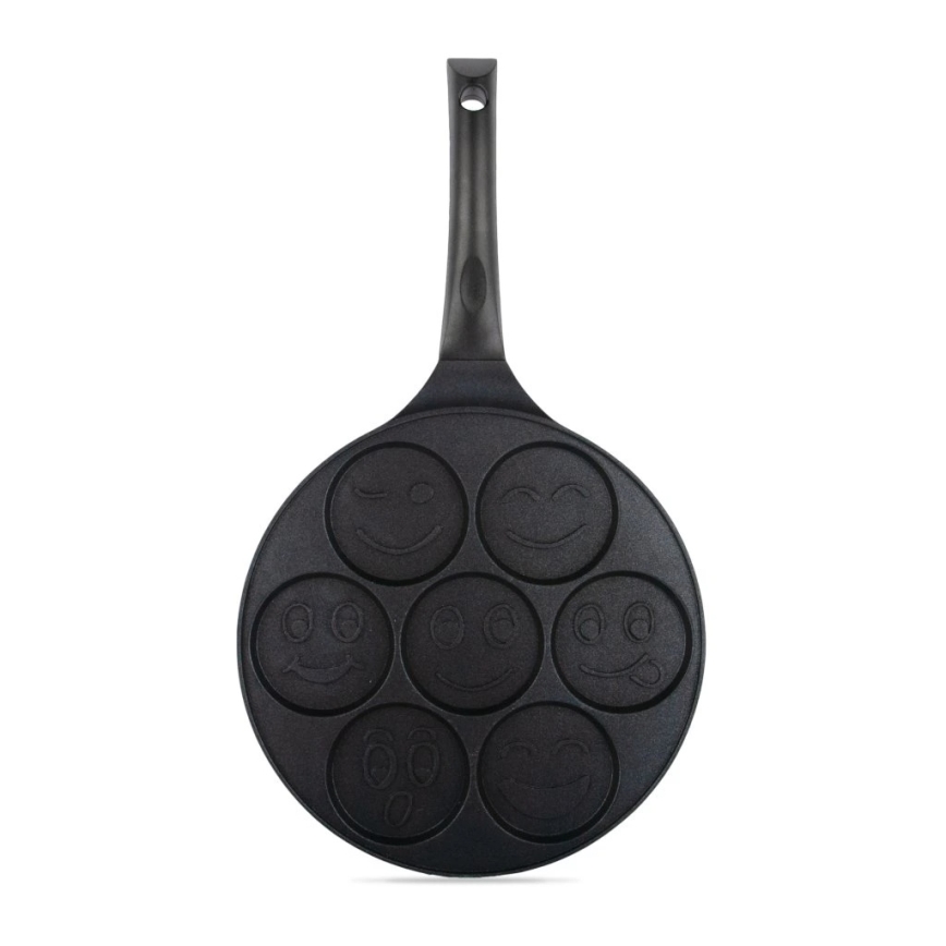 Pfannkuchenpfanne KITCHISIMO 26 cm, schwarz