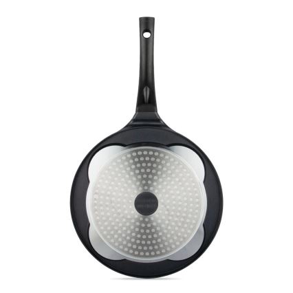 Pfannkuchenpfanne KITCHISIMO 26 cm, schwarz