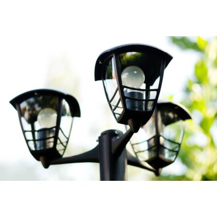 Philips 15385/30/16 - Lampada da esterno MYGARDEN CREEK 3xE27/60W/230V