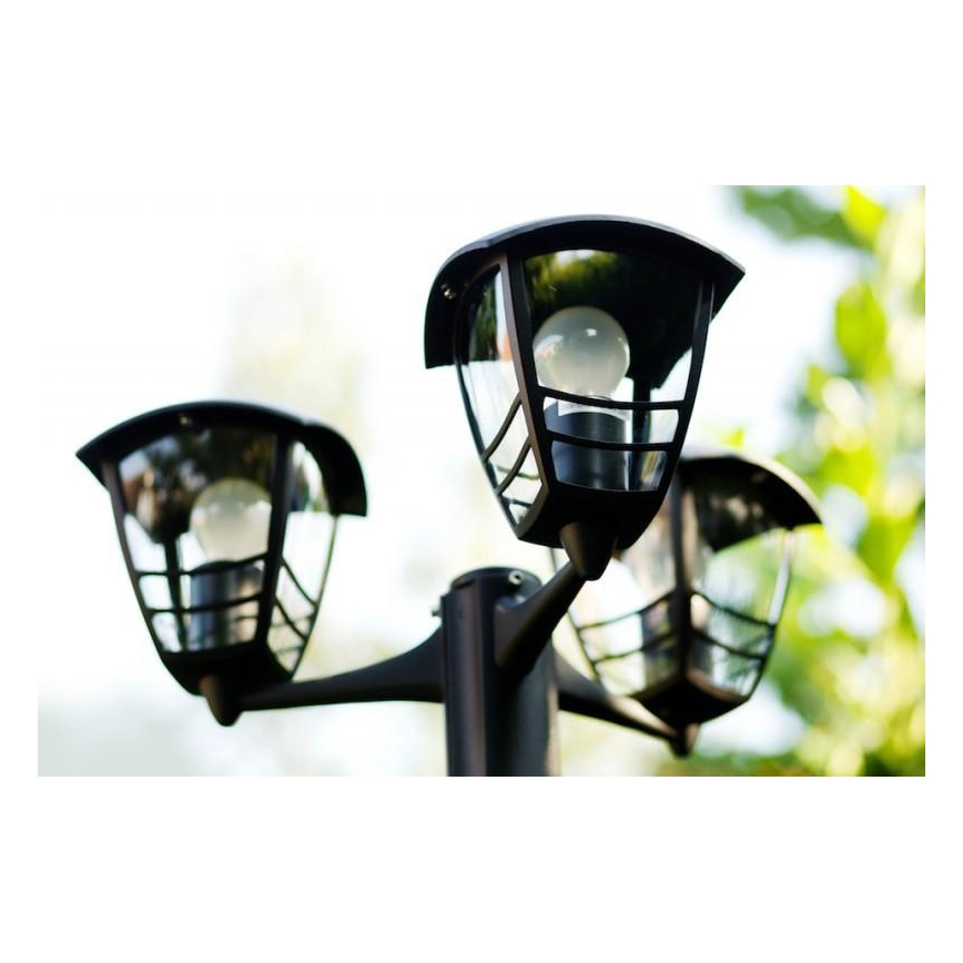 Philips 15385/30/16 - Lampada da esterno MYGARDEN CREEK 3xE27/60W/230V