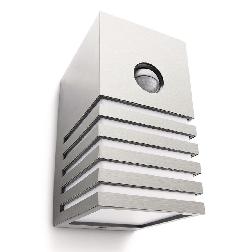 Philips - Applique murale d'extérieur avec détecteur E27/20W IP44