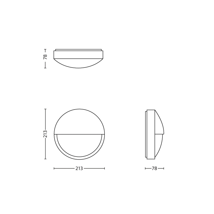 Philips - Applique a LED da esterno LED/6W IP44