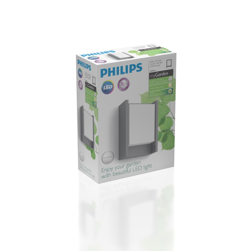 Philips - Applique a LED da esterno LED/6W/230V 2700K IP44