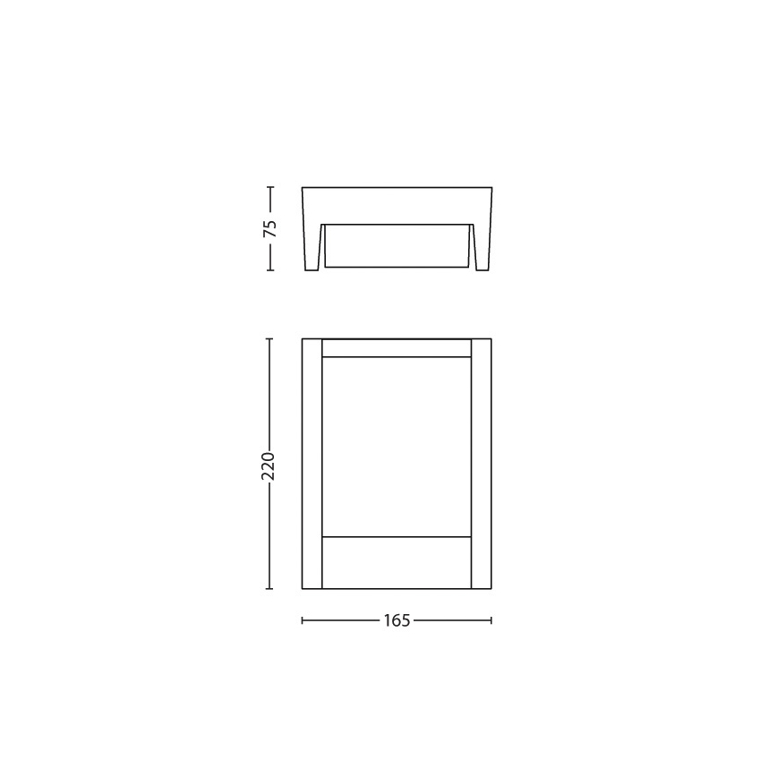Philips - Applique murale extérieure LED/6W/230V 4000K IP44