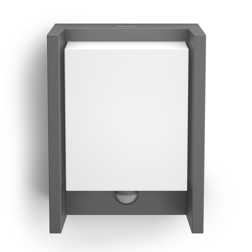 Philips - LED Applique da esterno con sensore LED/6W 2700K IP44