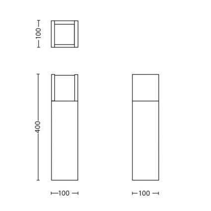 Philips - Lampada LED da esterno LED/6W/230V 4000K IP44