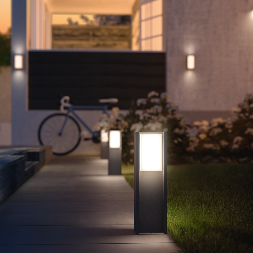 Philips 16473/93/P0 - Lampe LED à intensité modulabledaire extérieur HUE TURACO 1xE27/9,5W/230V