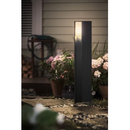 Philips 16474/93/P0 - Lampe LED à intensité modulabledaire extérieur HUE TURACO 1xE27/9,5W/230V