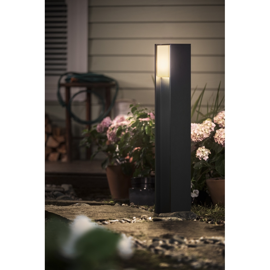 Philips 16474/93/P0 - Lampe LED à intensité modulabledaire extérieur HUE TURACO 1xE27/9,5W/230V