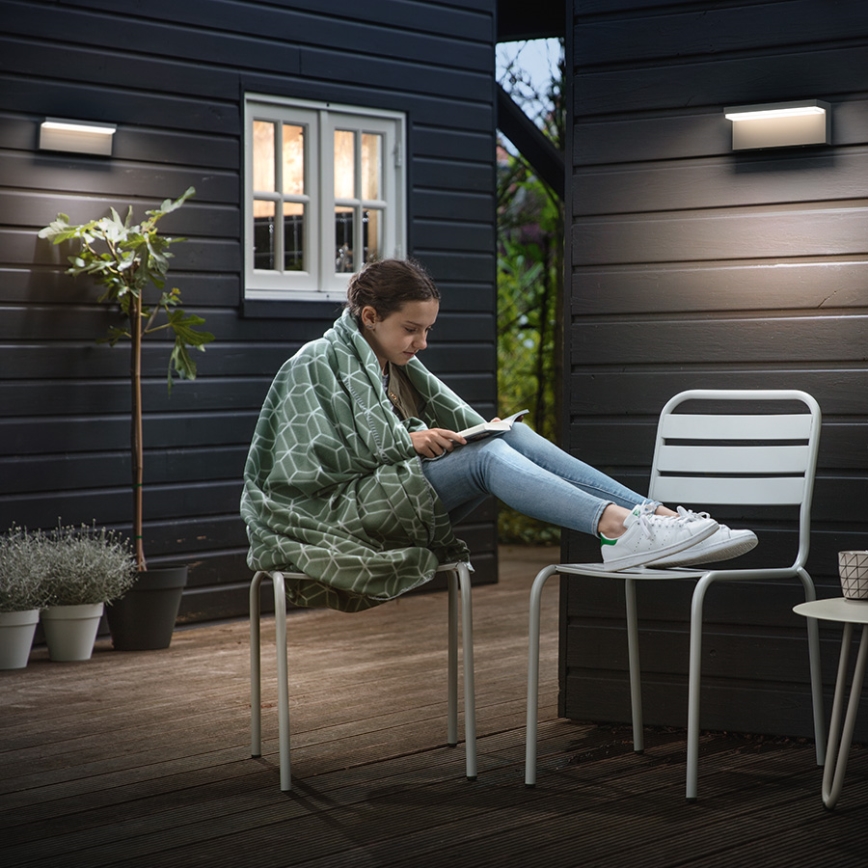 Philips 16483/93/P0 - LED Außenwandleuchte MYGARDEN BUSTAN 2xLED/4,5W
