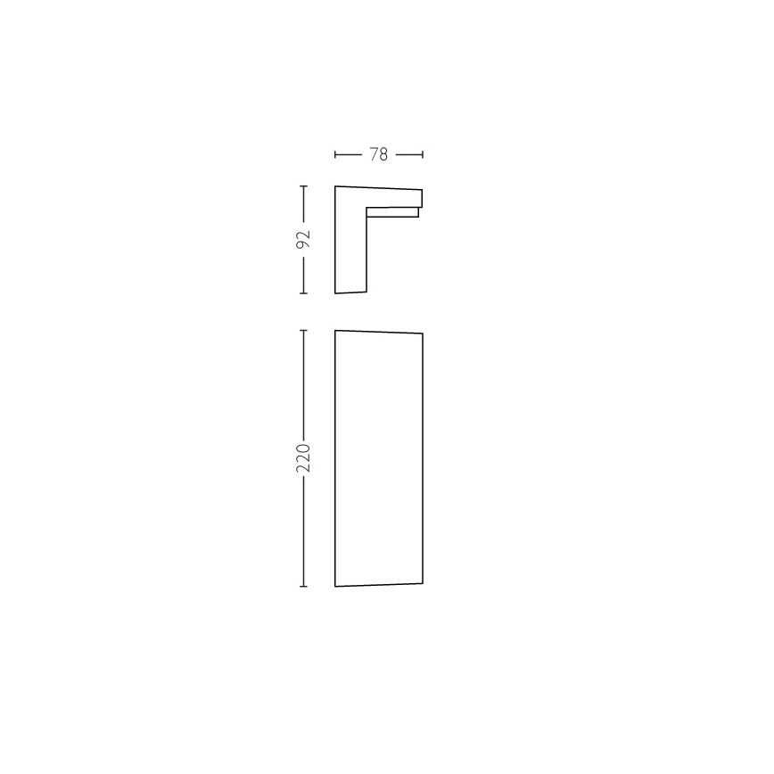 Philips - Applique a LED da esterno 2xLED/4,5W/230V 4000K IP44