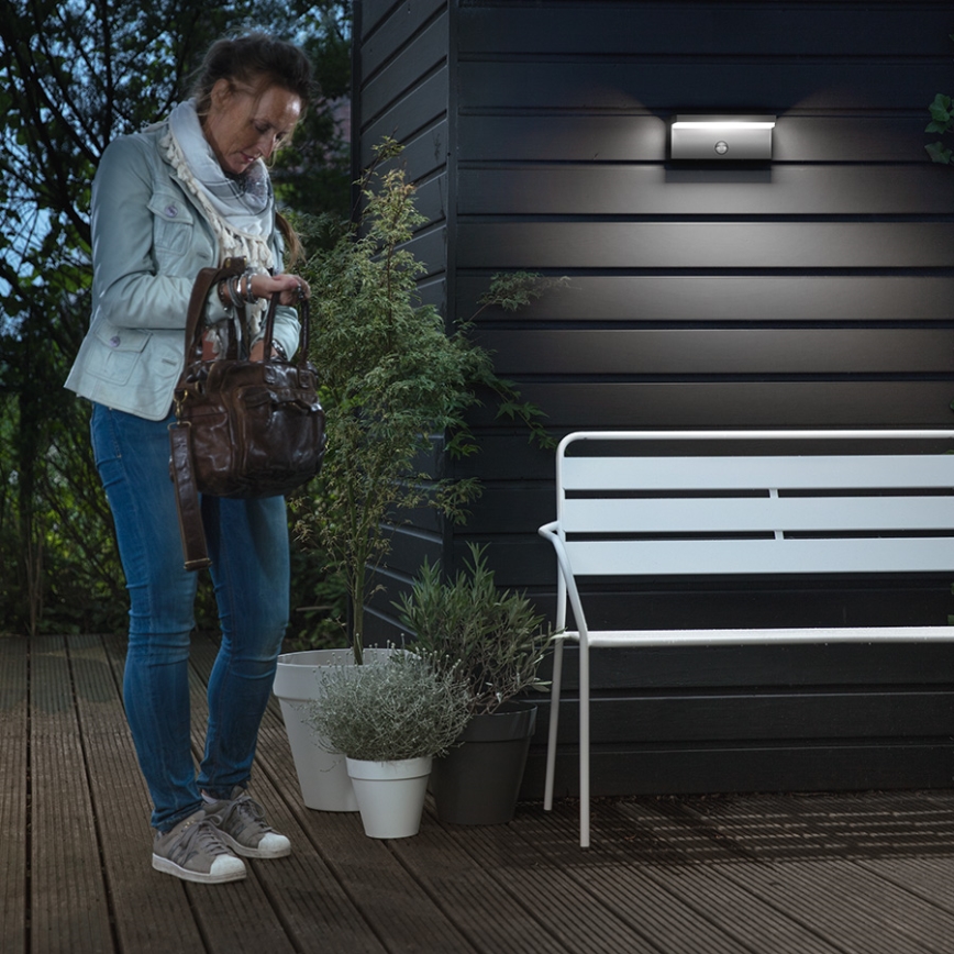 Philips - LED Applique da esterno con sensore 2xLED/4,5W/230V 4000K IP44