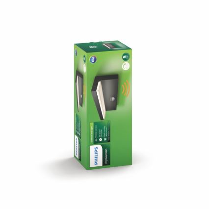 Philips 16484/93/P3 - Applique a LED da esterno sensore BUSTAN 2xLED/4,5W