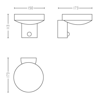 Philips 16491/47/P0 - LED Außenwandleuchte MYGARDEN COCKATOO LED/8W