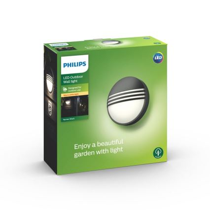 Philips - Lampadaire extérieur E27/60W/230V IP44