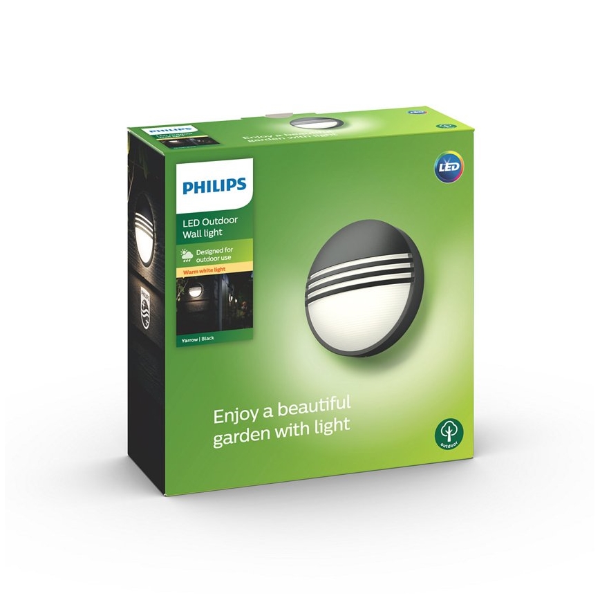 Philips - Lampadaire extérieur E27/60W/230V IP44