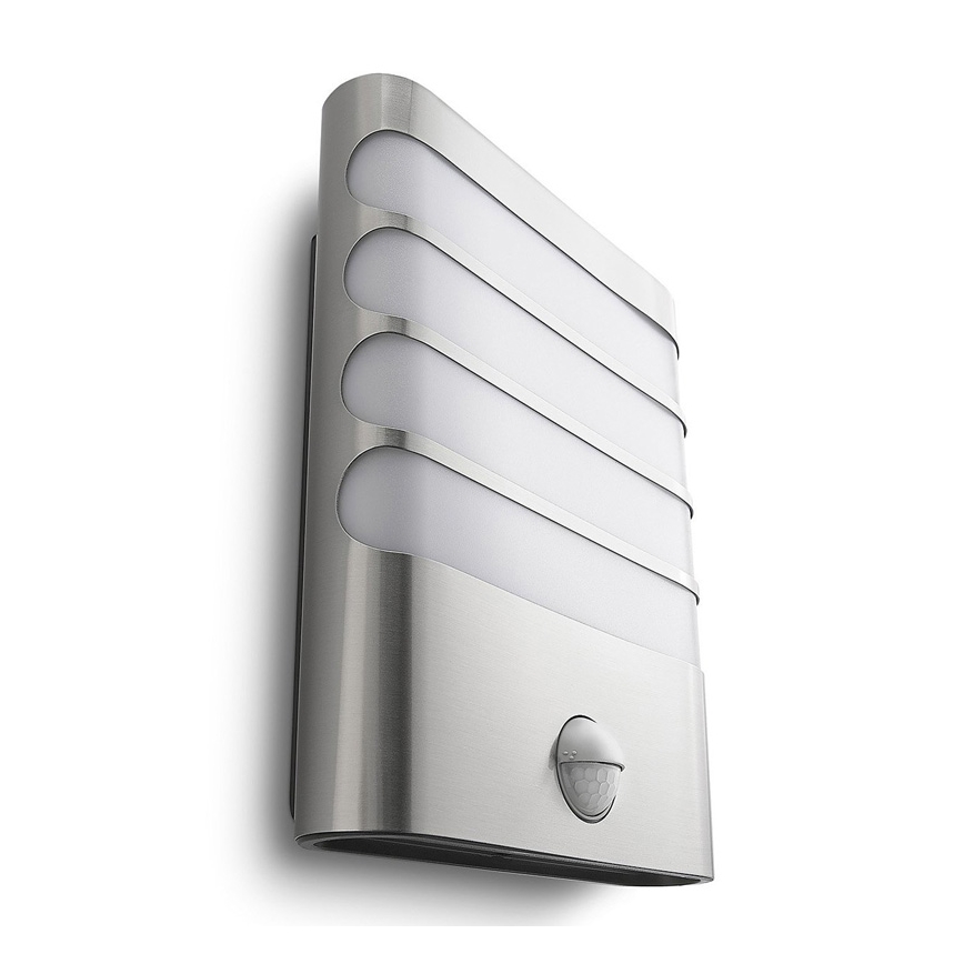 Philips - Éclairage extérieur LED avec détecteur LED/3W IP44