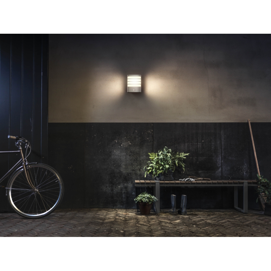 Philips - Éclairage extérieur LED avec détecteur LED/3W IP44