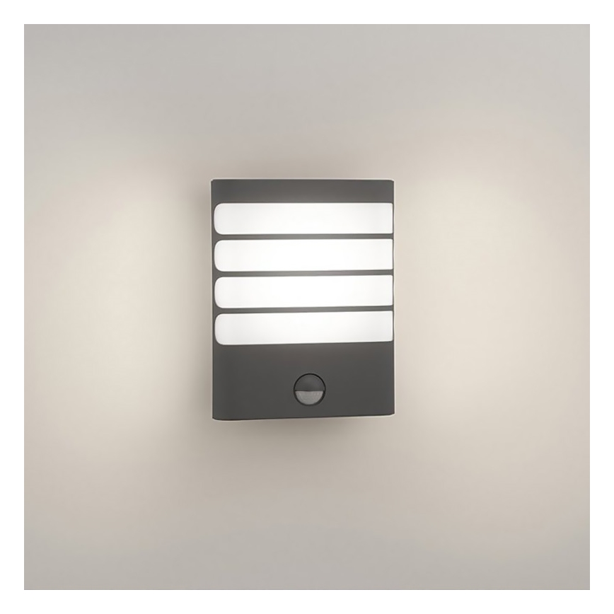 Philips - Eclairage LED extérieur avec détecteur 1xLED/3W