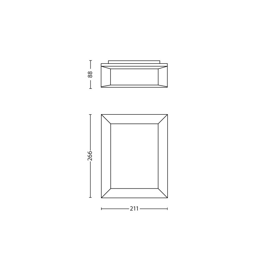Philips - Applique murale d'extérieur LED/6W/230V IP44
