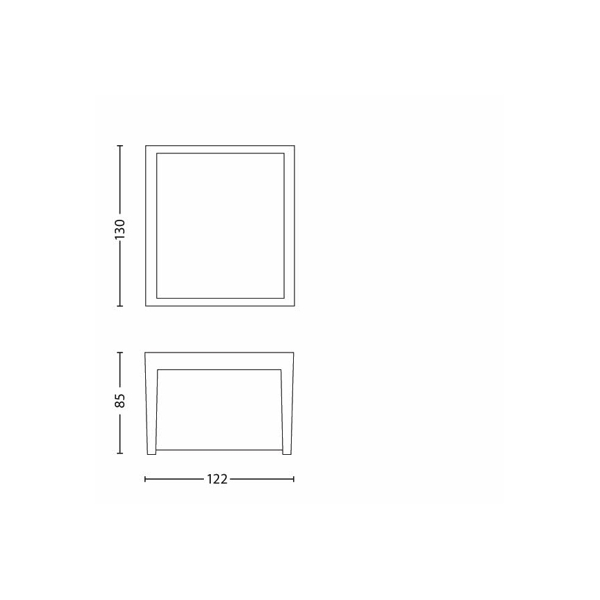 Philips - Illuminazione LED da esterno MACAW LED/3W/230V IP44 2700K